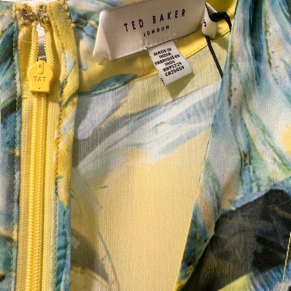 TedBaker maxi cover up with eyelet detail. - Picture 4 of 8